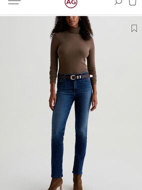 Ag Adriano Goldschmied Mari high rise  Straight Leg Jeans size 29